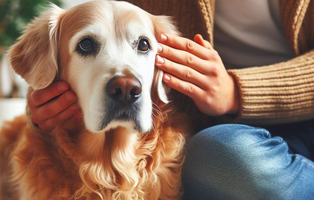 Senior Dog Experiencing Hear Loss - Golden Years Paws