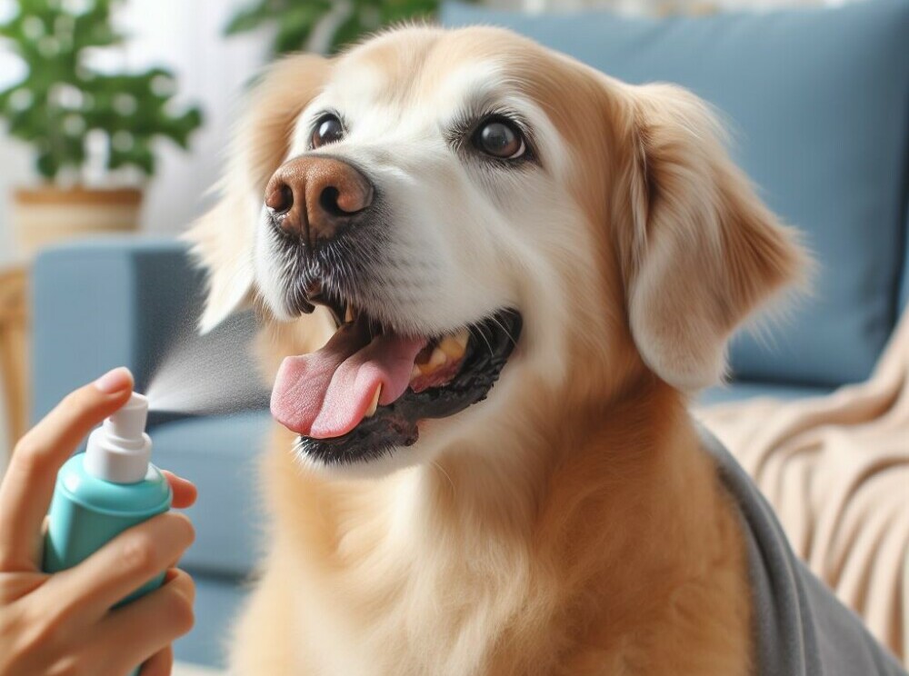 Senior dog refreshing - Golden Years Paws